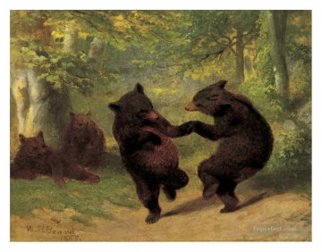 William Holbrook Painting - Dancing Bears William Holbrook Beard